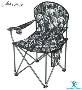 صندلی مسافرتی تاشو چریکی سفید توریست طرح 110