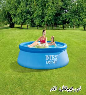 استخر ایزی ست 244*61 اینتکس با پمپ تصفیه کد 28108 intex