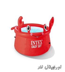 استخر ایزی ست طرح خرچنگ اینتکس کد 26100 intex