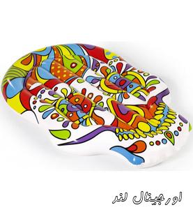 تشک روی آب طرح جمجمه رنگی کد 43194 Bestway