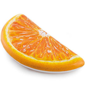 خرید تشک بادی روی آب طرح پرتقال اینتکس 58763 intex