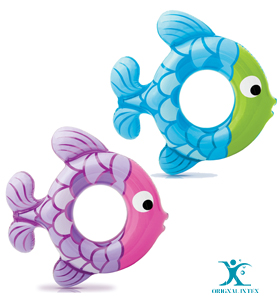 حلقه شنای کودک طرح ماهی اینتکس کد intex 59222